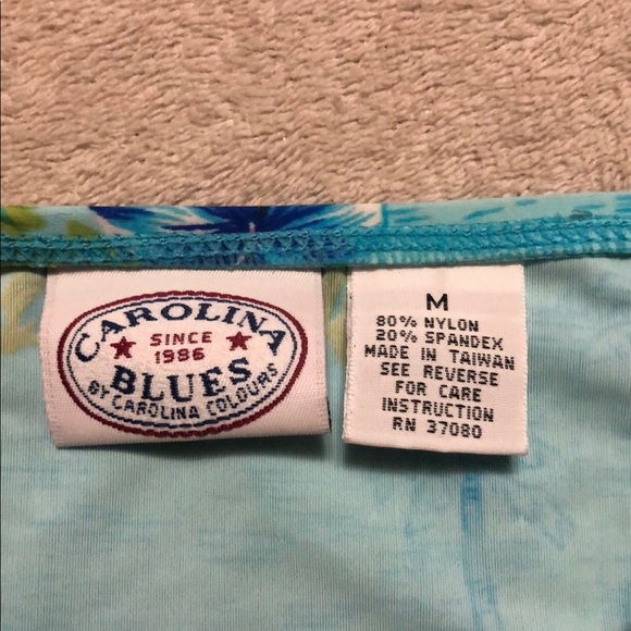 Carolina blues floral bikini bottoms - Picture 3 of 4